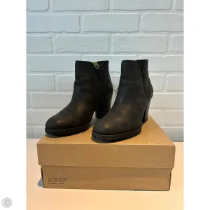 Boots Ankle Heels By Clarks In Black, Size: 6 clarks