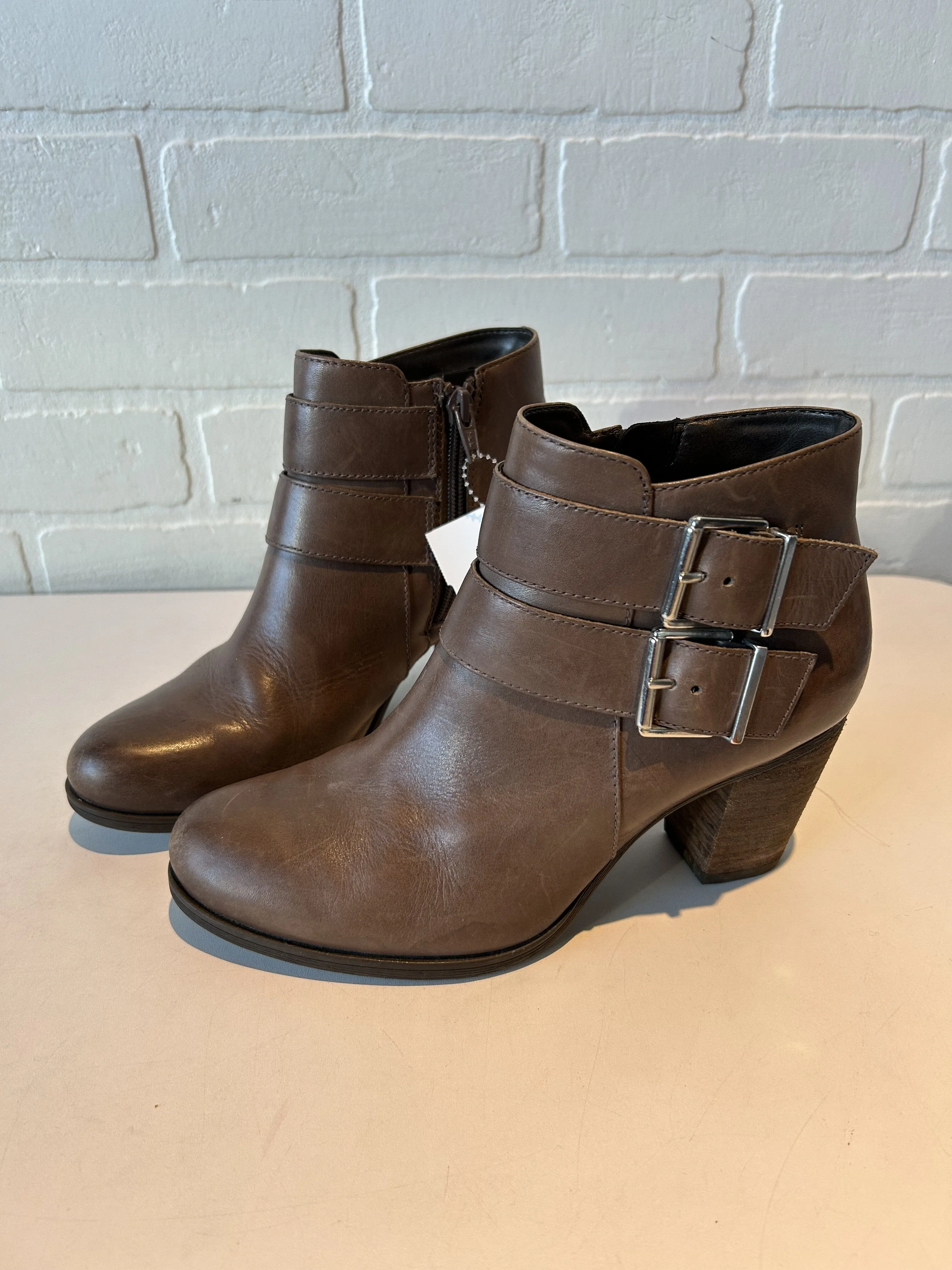 Boots Ankle Heels By Clarks  Size: 6.5 clarks