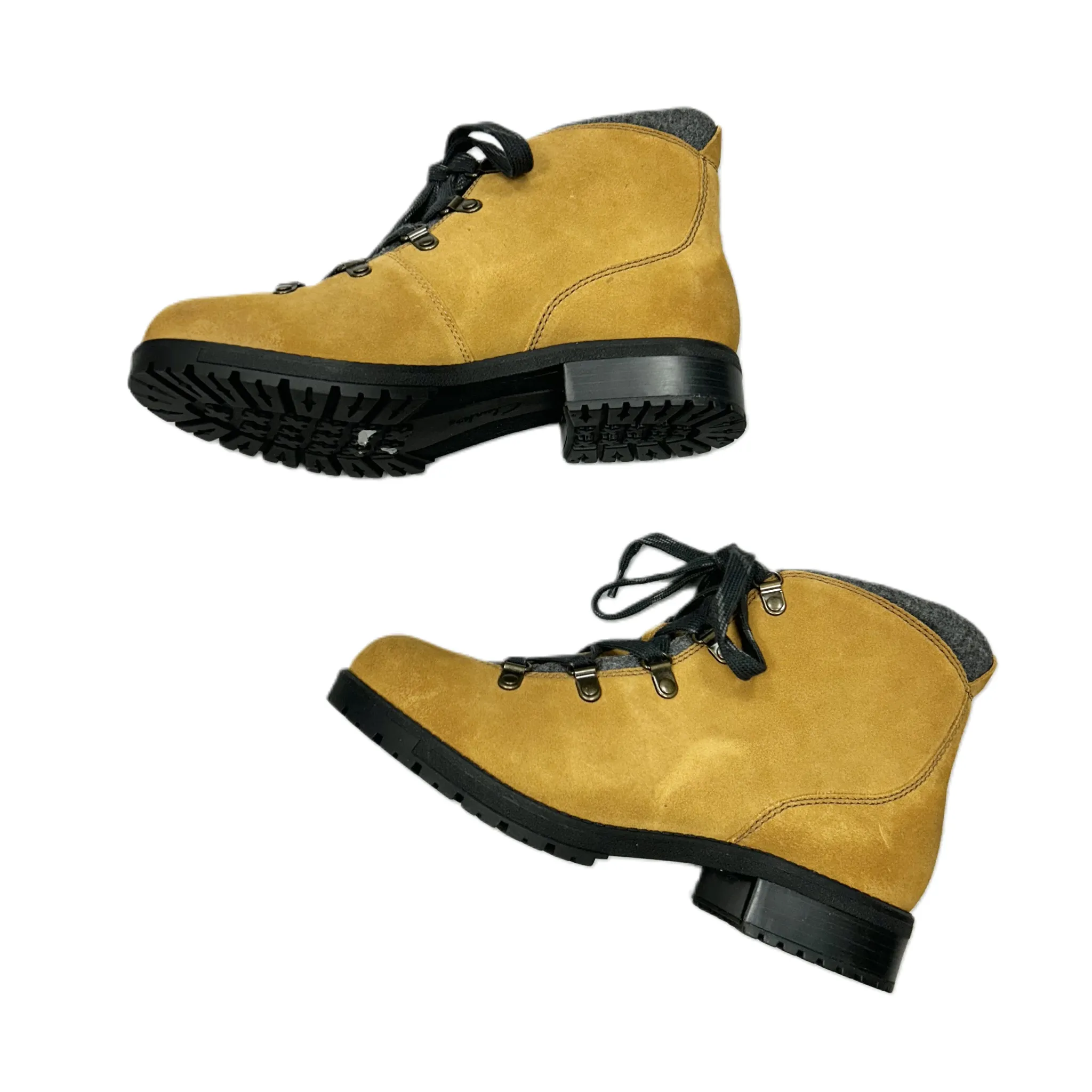 Boots Combat By Clarks In Tan, Size: 8.5 clarks