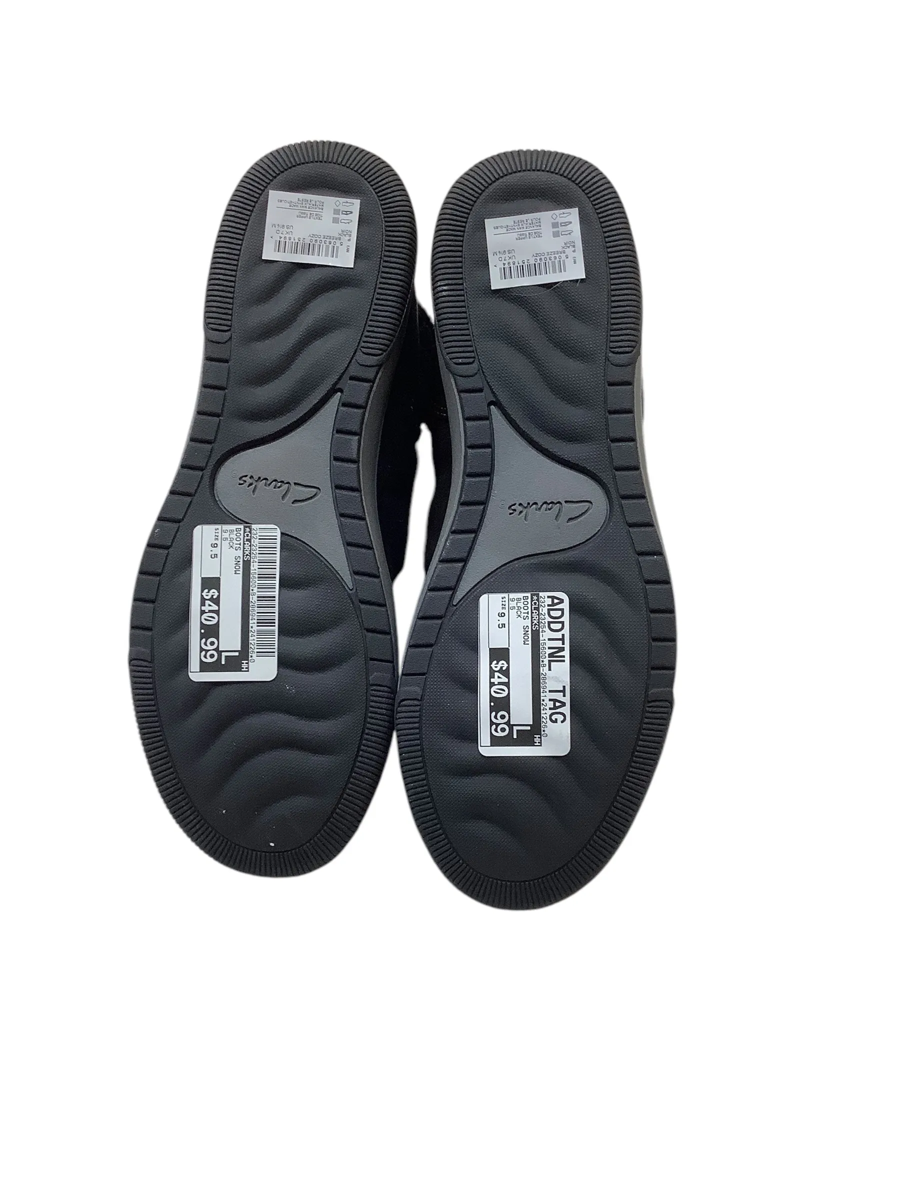 Boots Snow By Clarks In Black, Size: 9.5 clarks