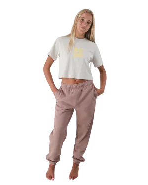Born by the Sea Joggers in Hazy Pink
