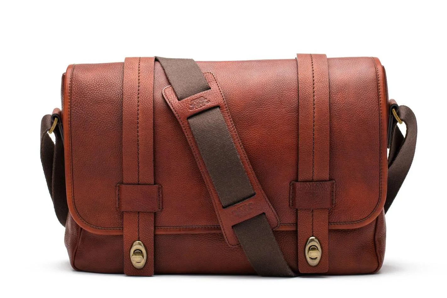 Bosca Canvas/Washed Bag Messenger Bags Bosca