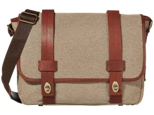 Bosca Canvas/Washed Bag Messenger Bags Bosca