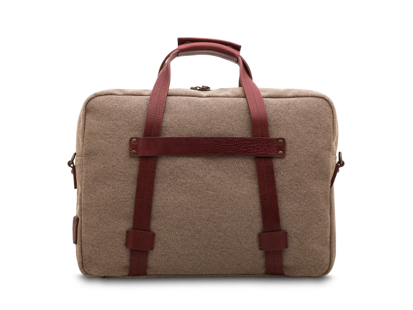 Bosca Canvas/Washed Bag Top Zip Laptop Bag Bags Bosca