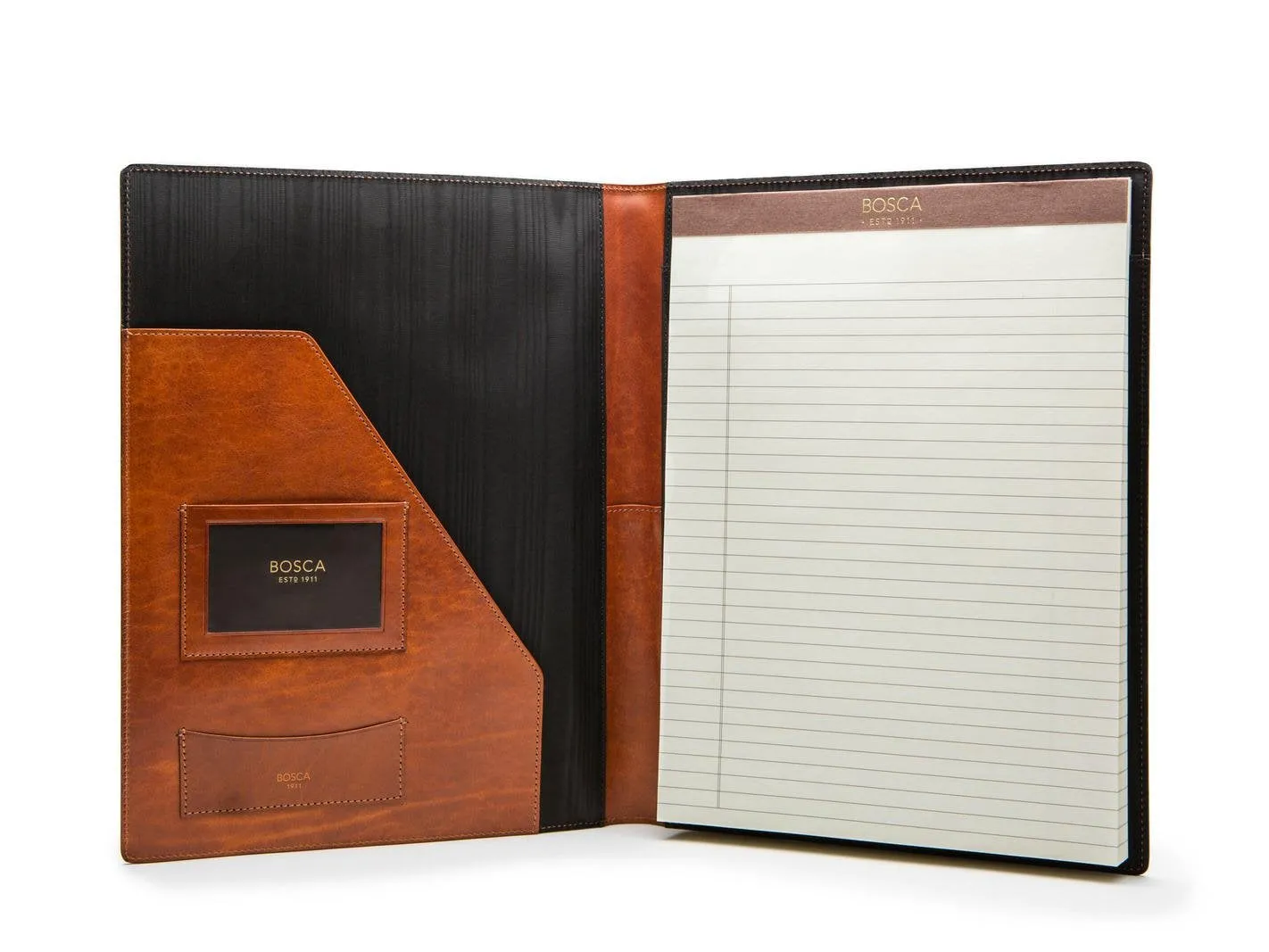 Bosca Dolce Flexible Leather Portfolio 8.5x11 Bags Bosca