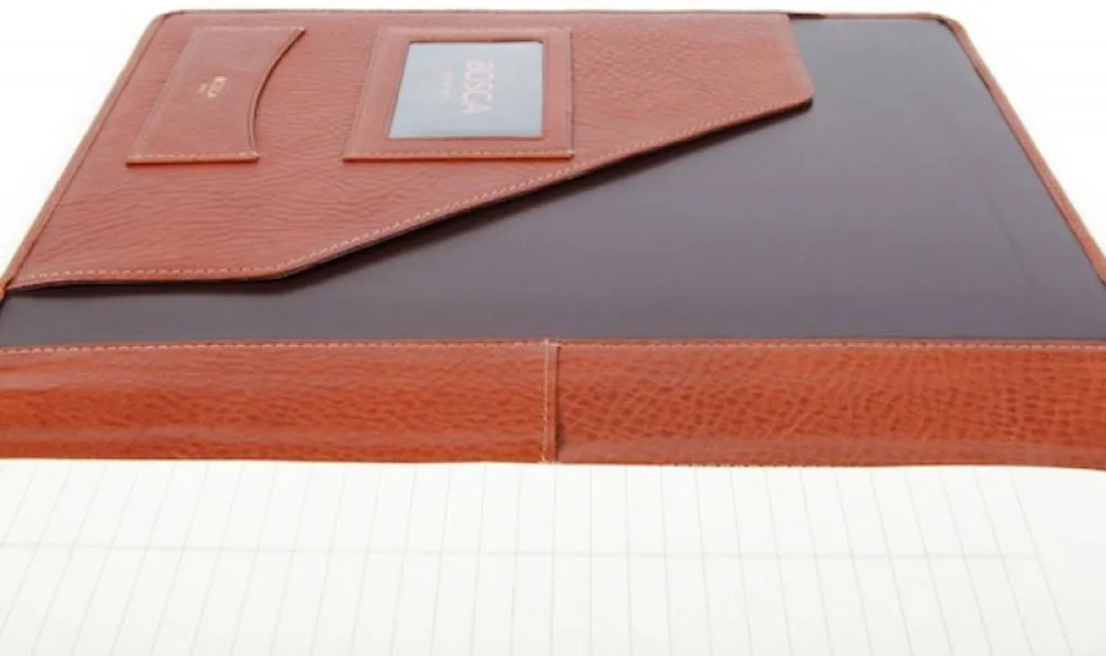 Bosca Dolce Flexible Leather Portfolio 8.5x11 Bags Bosca