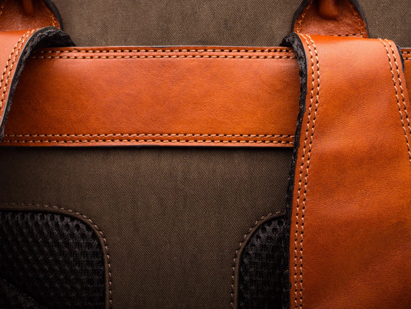 Bosca Dolce Leather Backpack Bags Bosca