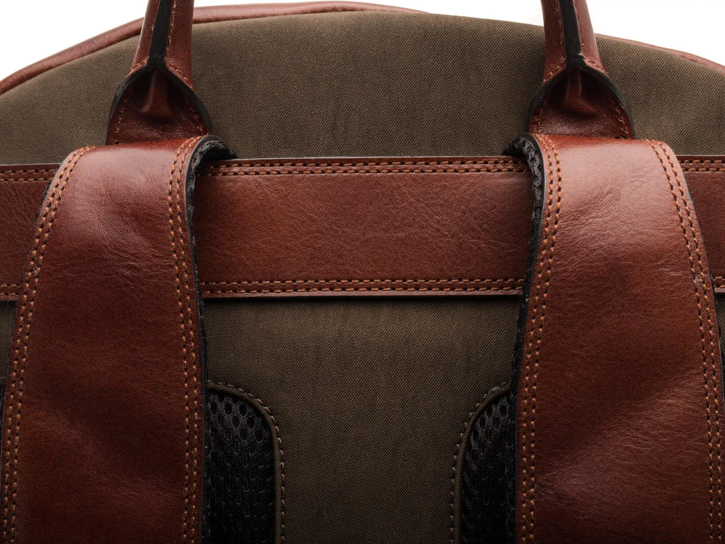 Bosca Dolce Leather Backpack Bags Bosca