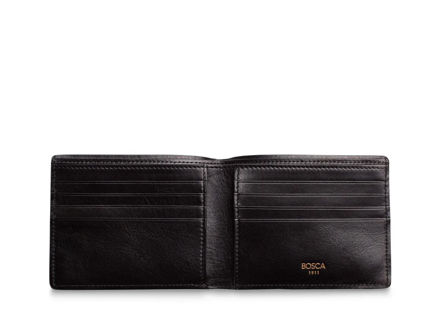 Bosca Dolce Old Leather 8 Pocket Deluxe Executive Wallet Bags Bosca