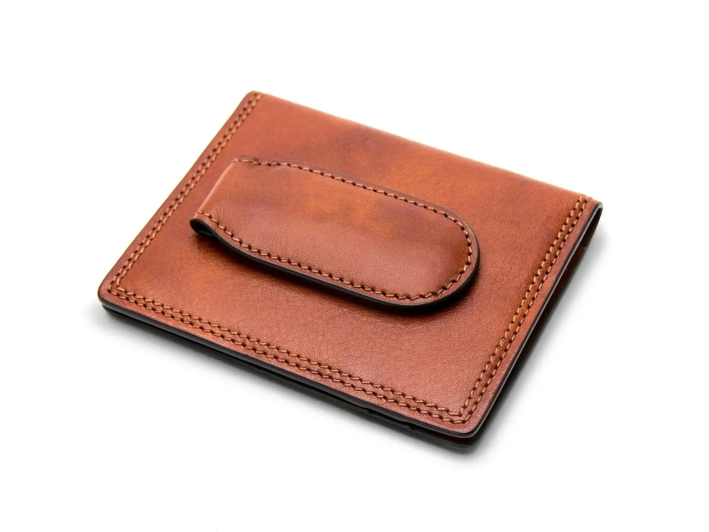 Bosca Dolce Old Leather Front Pocket Wallet with Magnet Close Bags Bosca