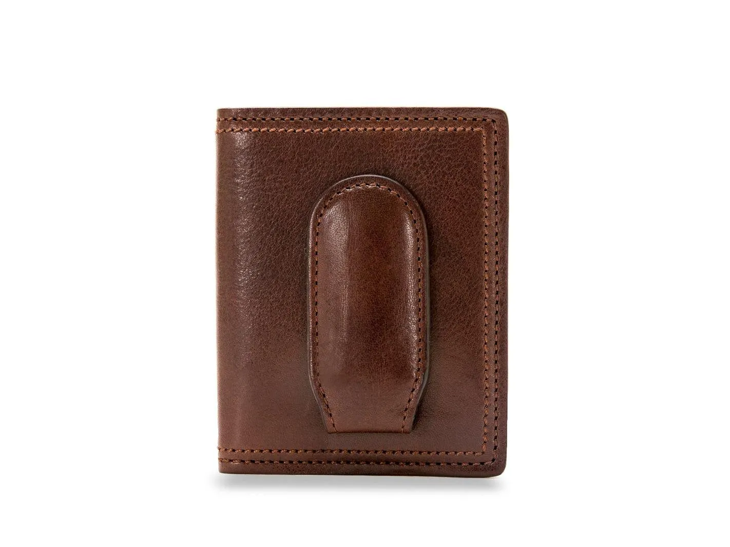Bosca Dolce Old Leather Front Pocket Wallet with Magnet Close Bags Bosca