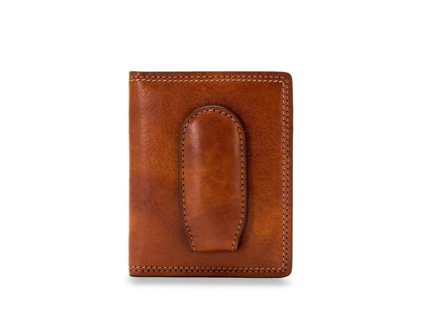 Bosca Dolce Old Leather Front Pocket Wallet with Magnet Close Bags Bosca
