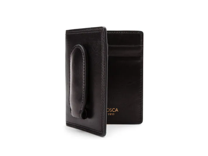 Bosca Dolce Old Leather Front Pocket Wallet with Magnet Close Bags Bosca