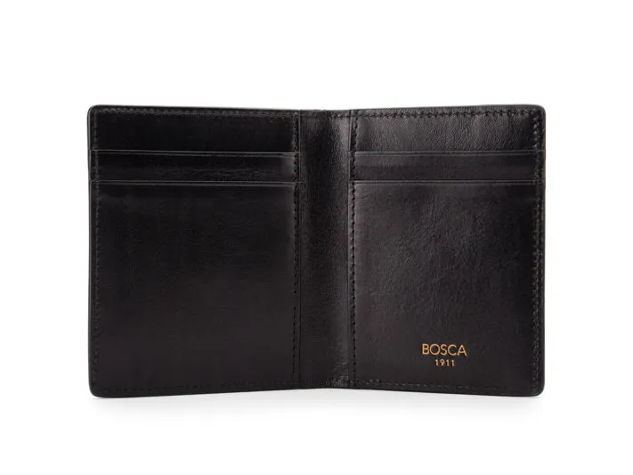 Bosca Dolce Old Leather Front Pocket Wallet with Magnet Close Bags Bosca