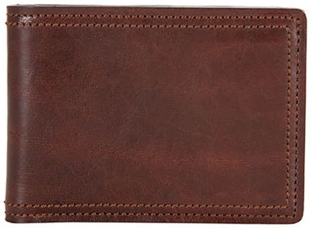 Bosca Dolce Old Leather Small Bifold Wallet Bags Bosca