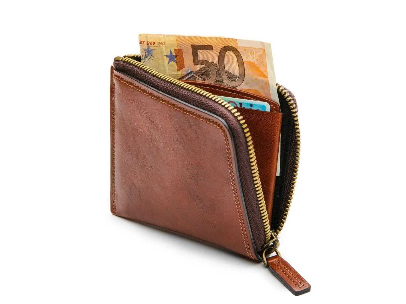 Bosca Dolce Zip Wallet - Euro Size - RFID Bags Bosca