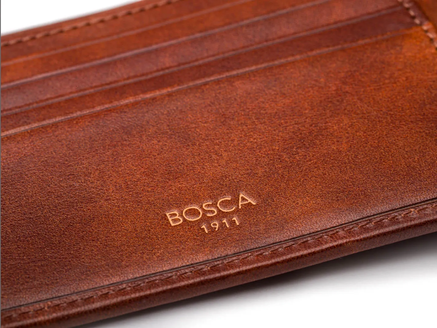 Bosca Men's Dolce Collection - Credit Card Wallet w/ ID Passcase Bags Bosca