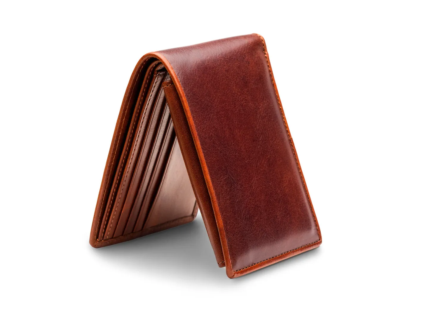 Bosca Men's Dolce Collection - Credit Card Wallet w/ ID Passcase Bags Bosca