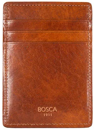 Bosca Men's Dolce Collection - Deluxe Front Pocket Wallet Bags Bosca