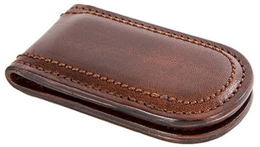 Bosca Men's Dolce Collection Money Clip Bags Bosca