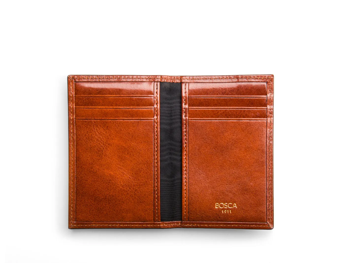 Bosca Men's Genuine Leather 8 Pocket Credit Card Case Bags Bosca