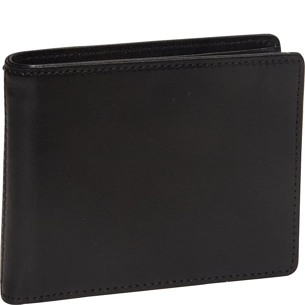 Bosca Men's Genuine Leather Bifold Executive ID Wallet Bags Bosca