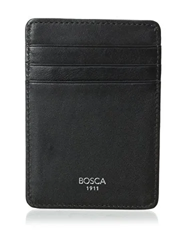 Bosca Men's Nappa Vitello Collection - Deluxe Front Pocket Wallet Bags Bosca