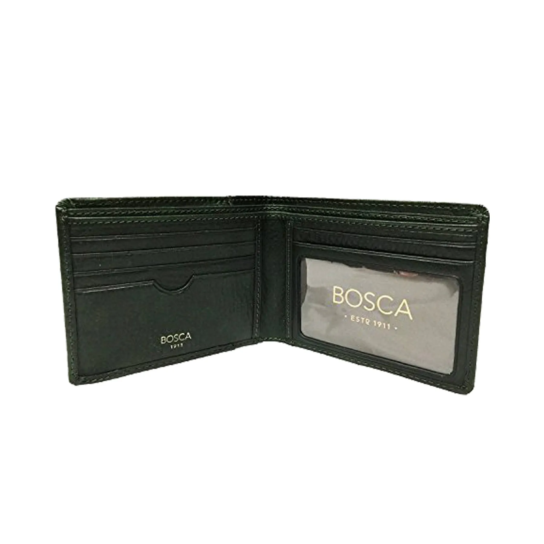 Bosca Men's Nappa Vitello Collection - Executive ID Wallet Bags Bosca