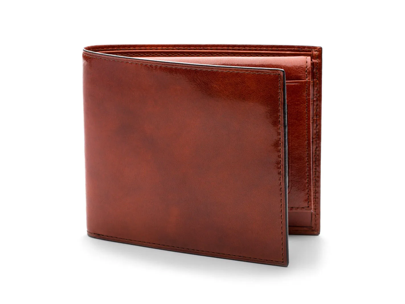 Bosca Men's Old Leather Collection - Credit Wallet w/ I.D. Passcase Bags Bosca
