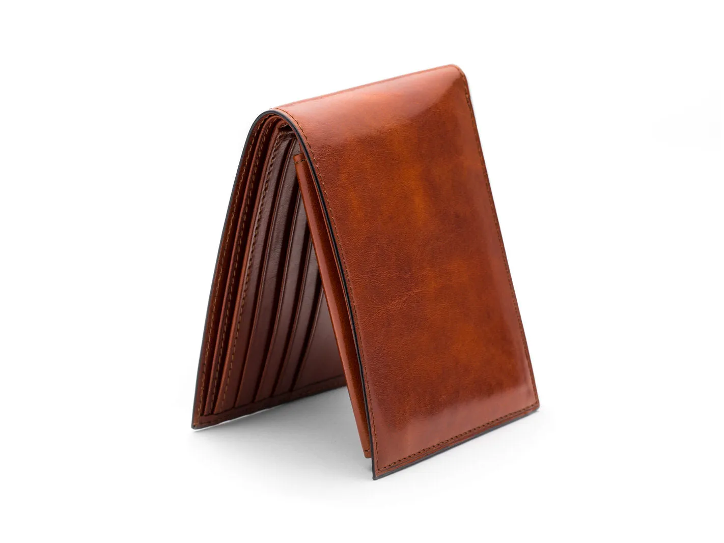 Bosca Men's Old Leather Collection - Credit Wallet w/ I.D. Passcase Bags Bosca