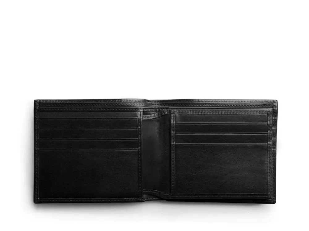 Bosca Men's Old Leather Collection - Eight-Pocket Deluxe Executive Wallet w/ Passcase Bags Bosca