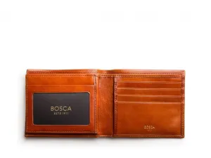 Bosca Men's Old Leather Collection - Eight-Pocket Deluxe Executive Wallet w/ Passcase Bags Bosca