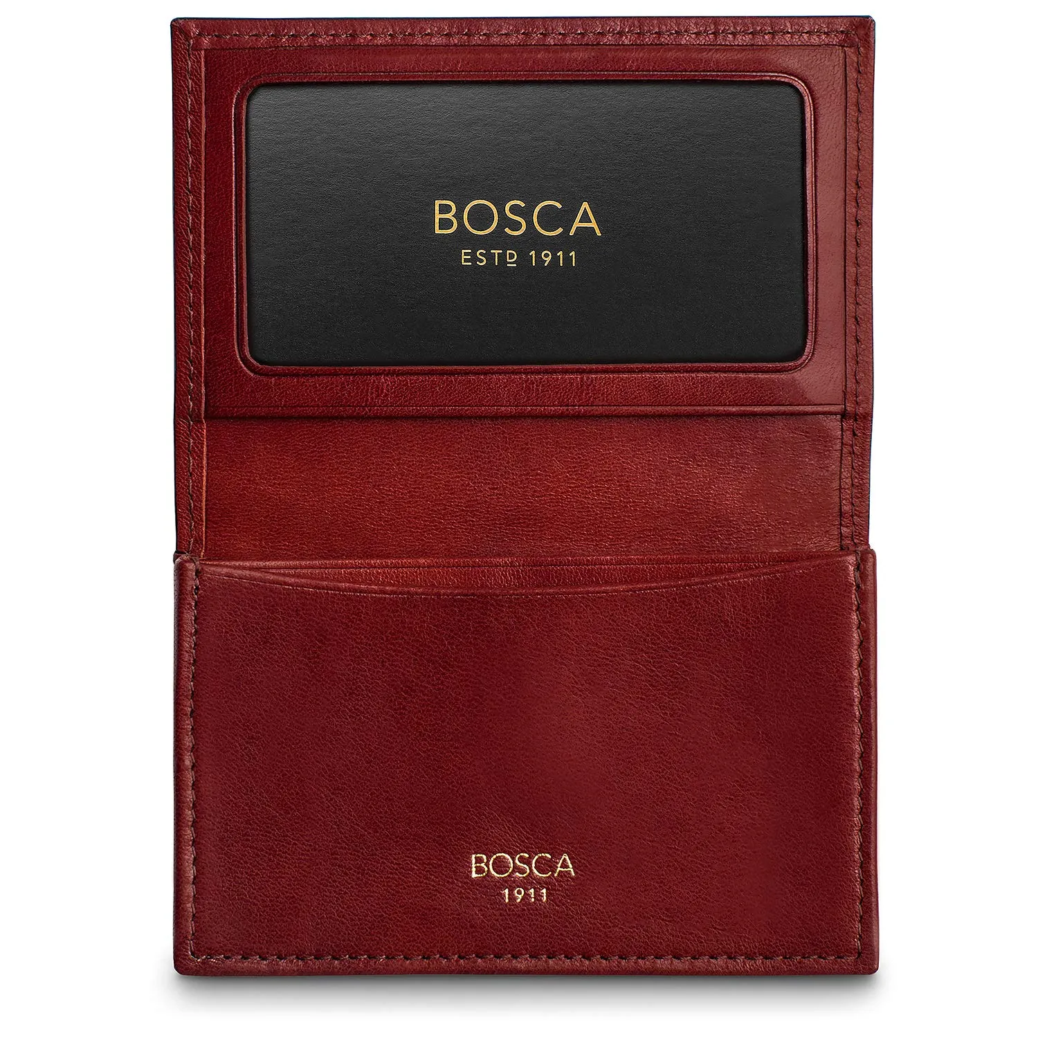 Bosca Men's Old Leather Collection - Gusseted Card Case Bags Bosca