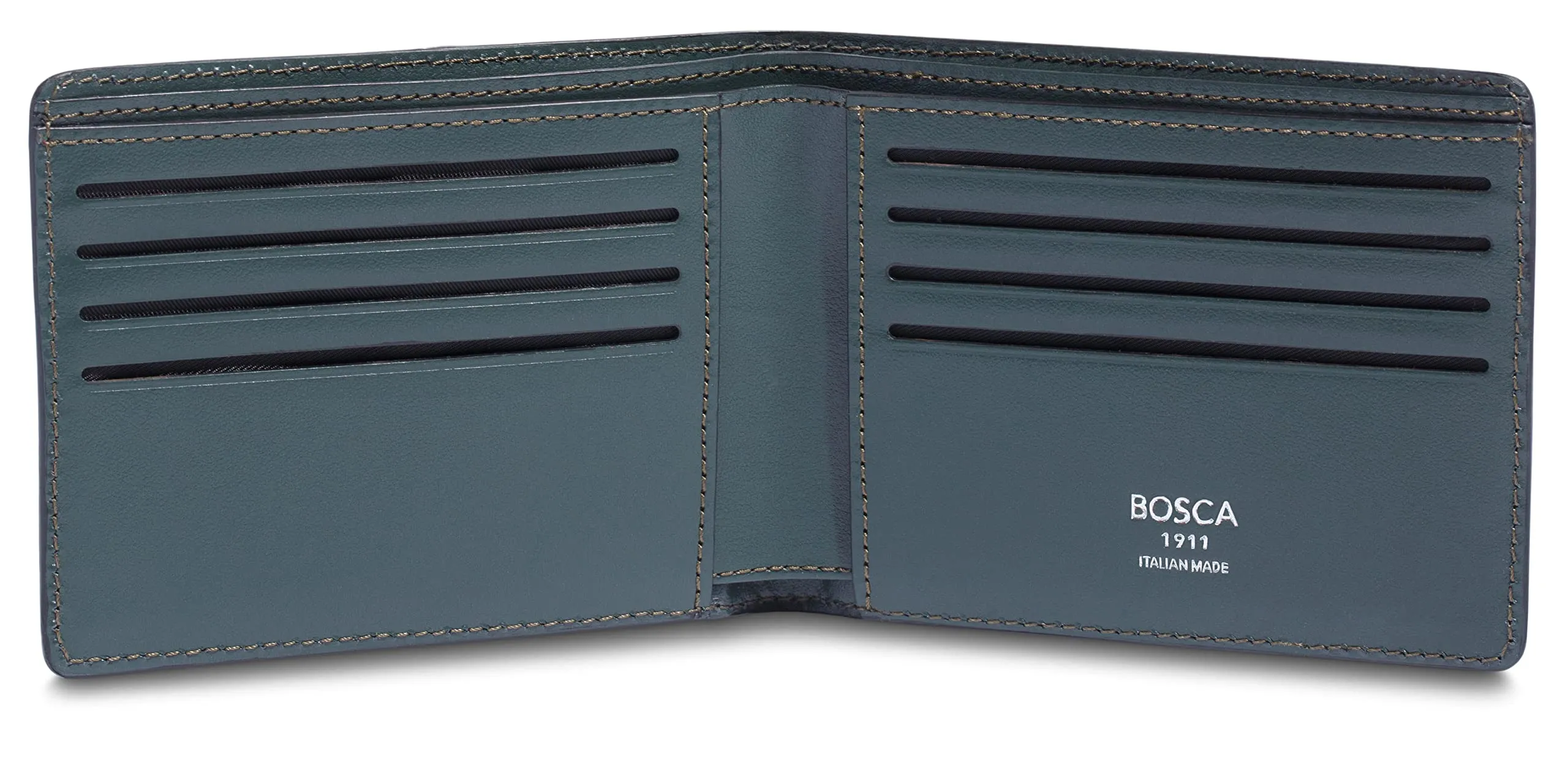 Bosca Monfrini ITALIA Slim 8-Slot Men's Pocket Wallet Bags Bosca