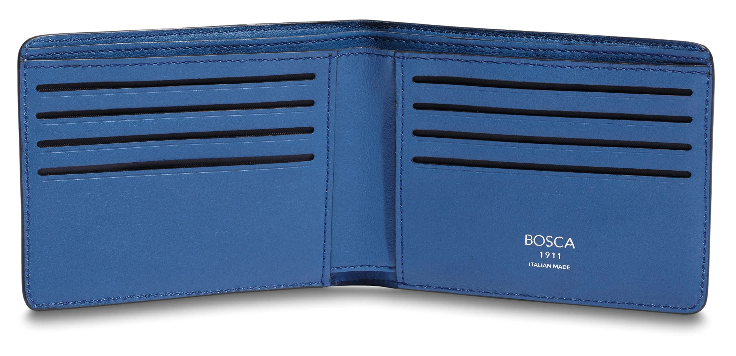 Bosca Monfrini ITALIA Slim 8-Slot Men's Pocket Wallet Bags Bosca