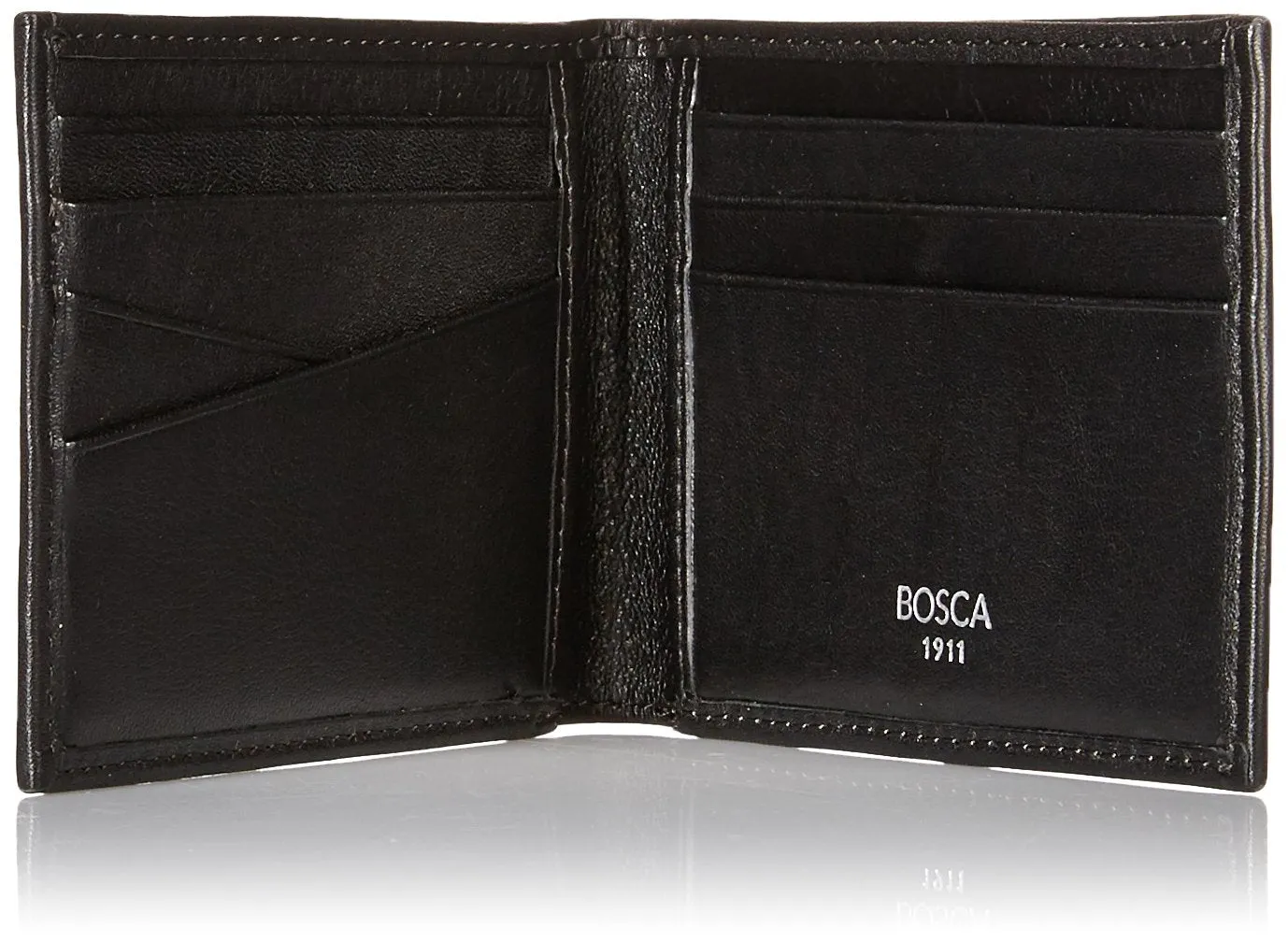 Bosca Nappa Vitello Small Bifold Bags Bosca