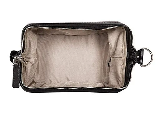 Bosca Old Leather 10" Zipper Utility Kit Bags Bosca
