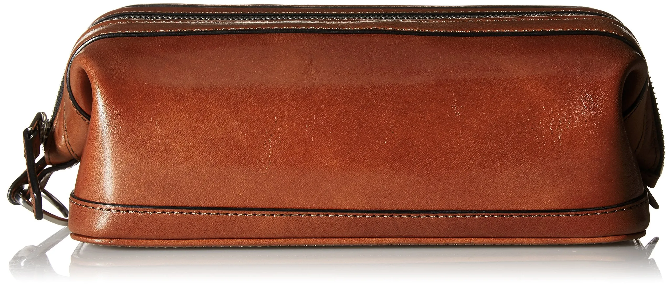 Bosca Old Leather 10" Zipper Utility Kit Bags Bosca
