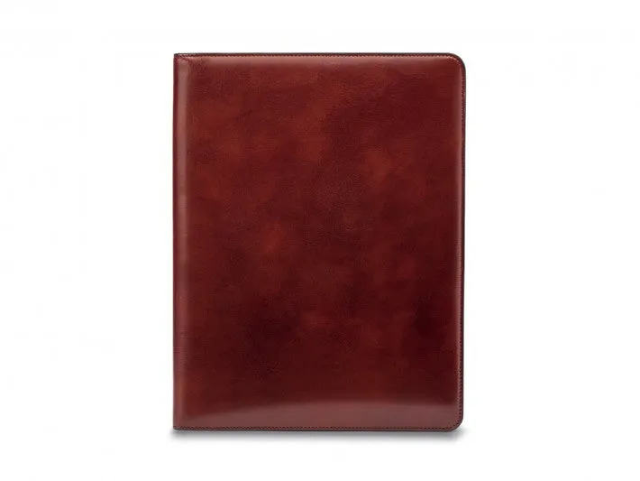 Bosca Old Leather Classic All Leather Pad Cover 8.5 X 11 Bags Bosca