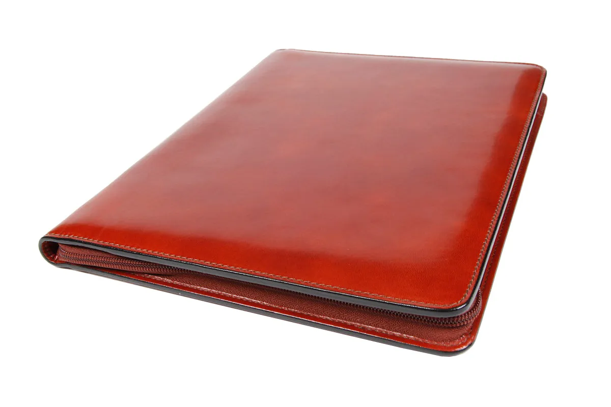 Bosca Old Leather Classic Zip Around Pad Cover Bags Bosca