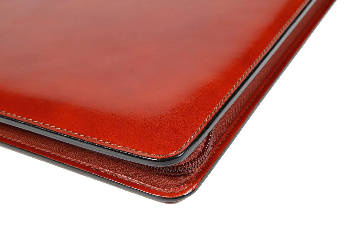 Bosca Old Leather Classic Zip Around Pad Cover Bags Bosca