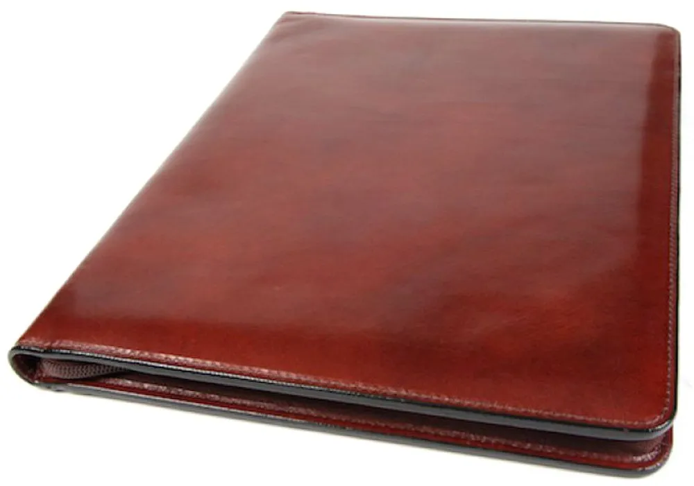 Bosca Old Leather Classic Zip Around Pad Cover Bags Bosca