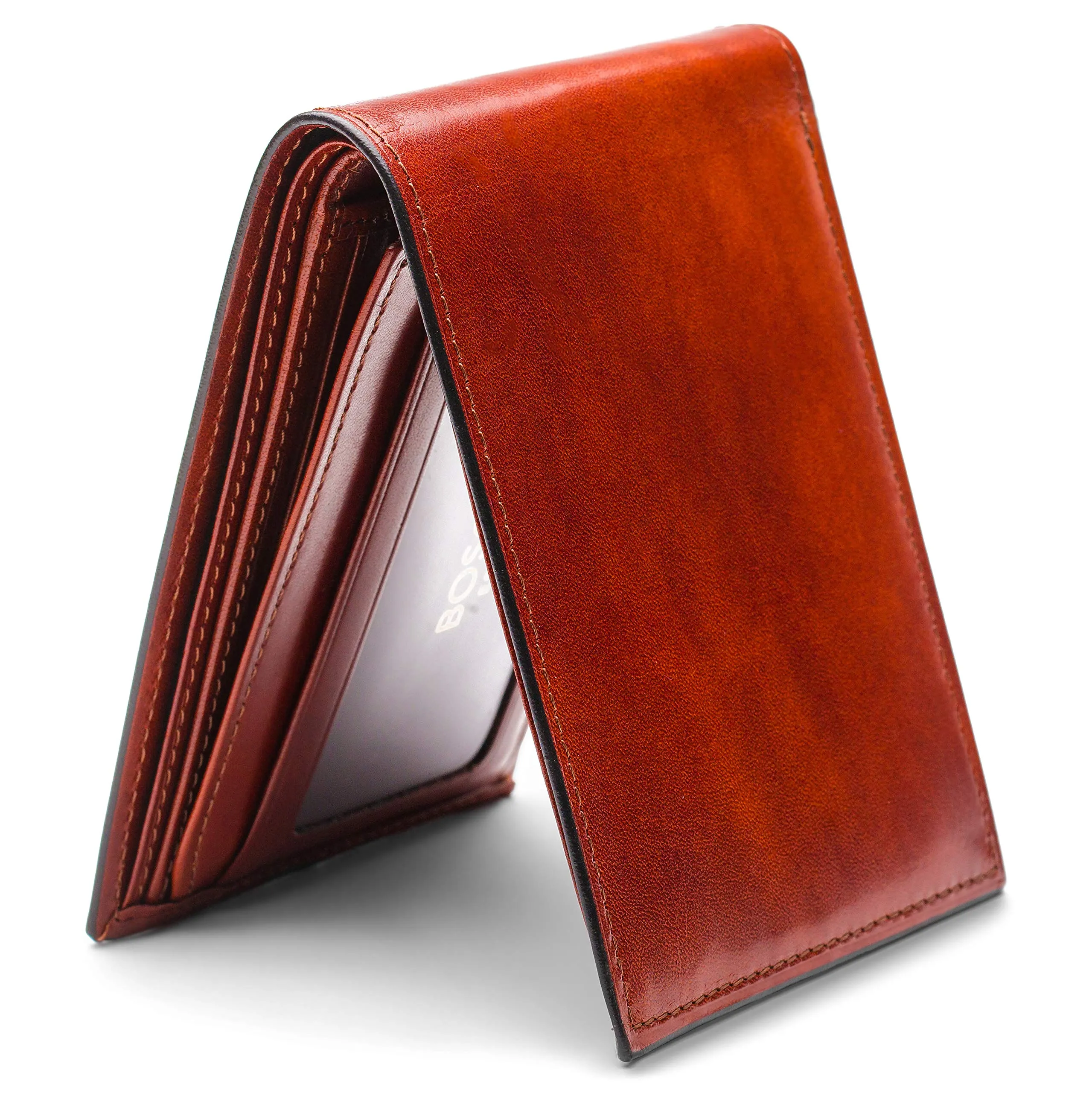 Bosca Old Leather Continental I.D. Wallet Bags Bosca