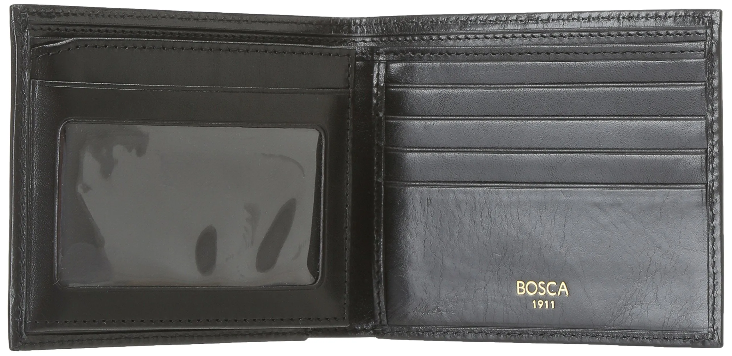 Bosca Old Leather Continental I.D. Wallet Bags Bosca