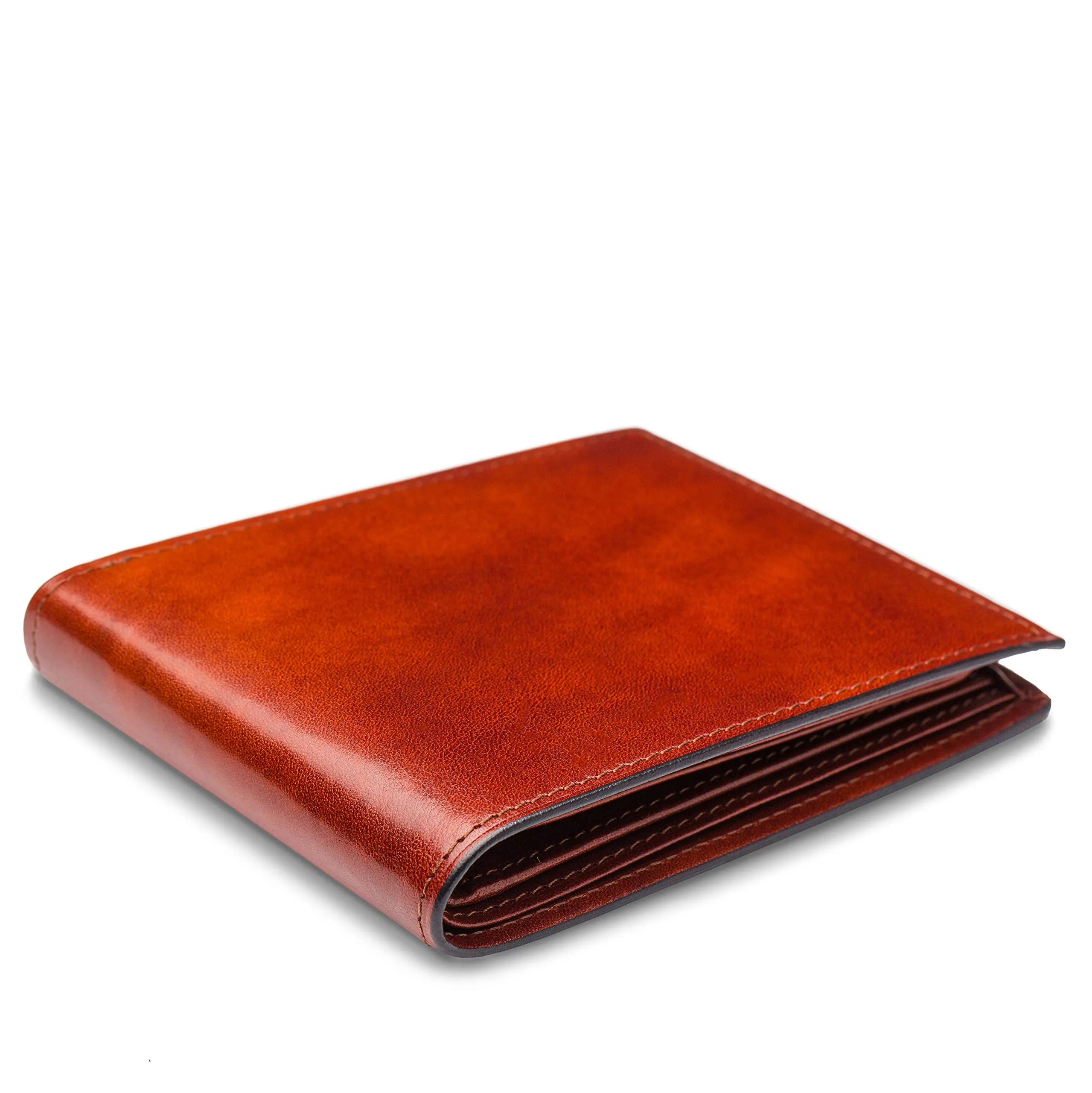 Bosca Old Leather Continental I.D. Wallet Bags Bosca