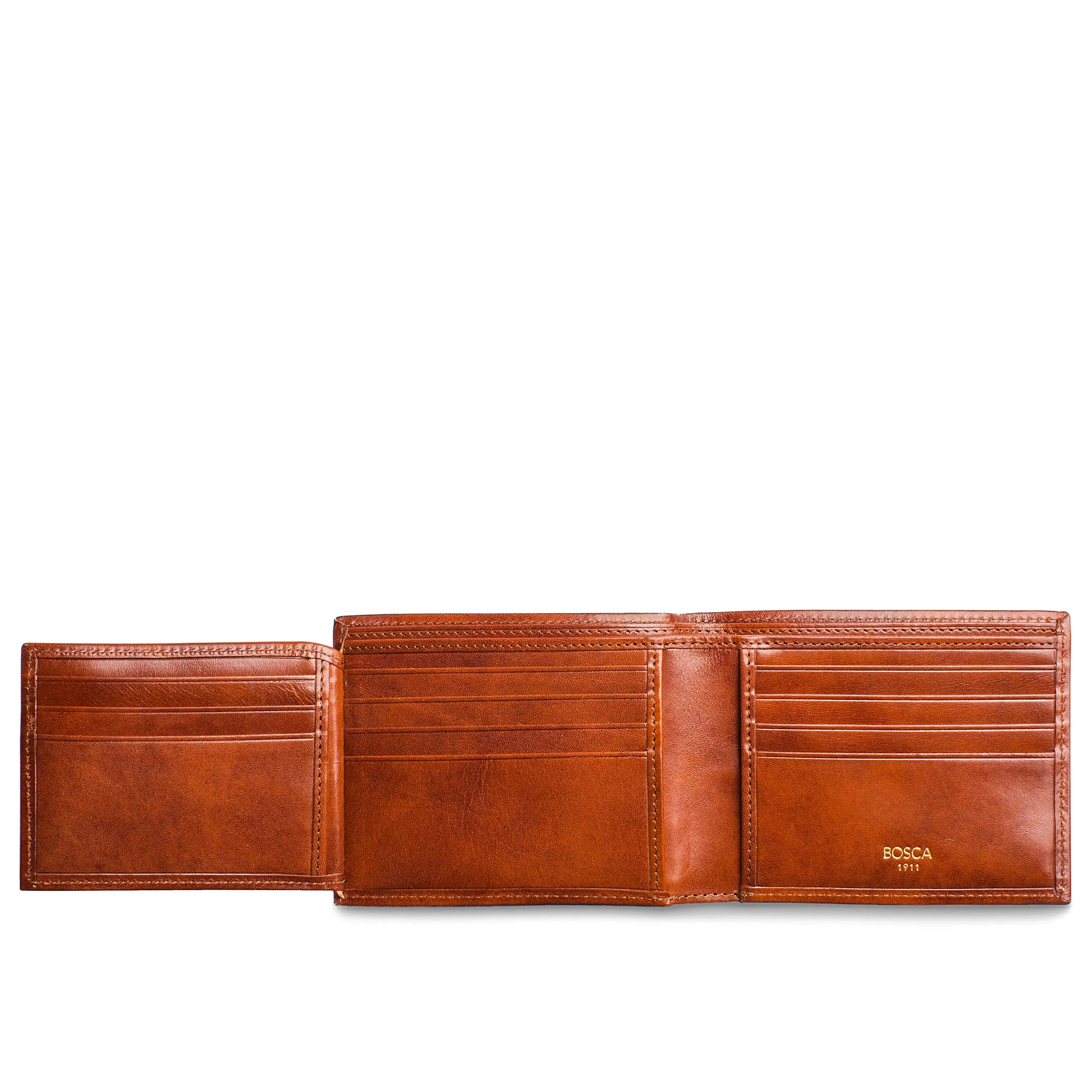 Bosca Old Leather Continental I.D. Wallet Bags Bosca