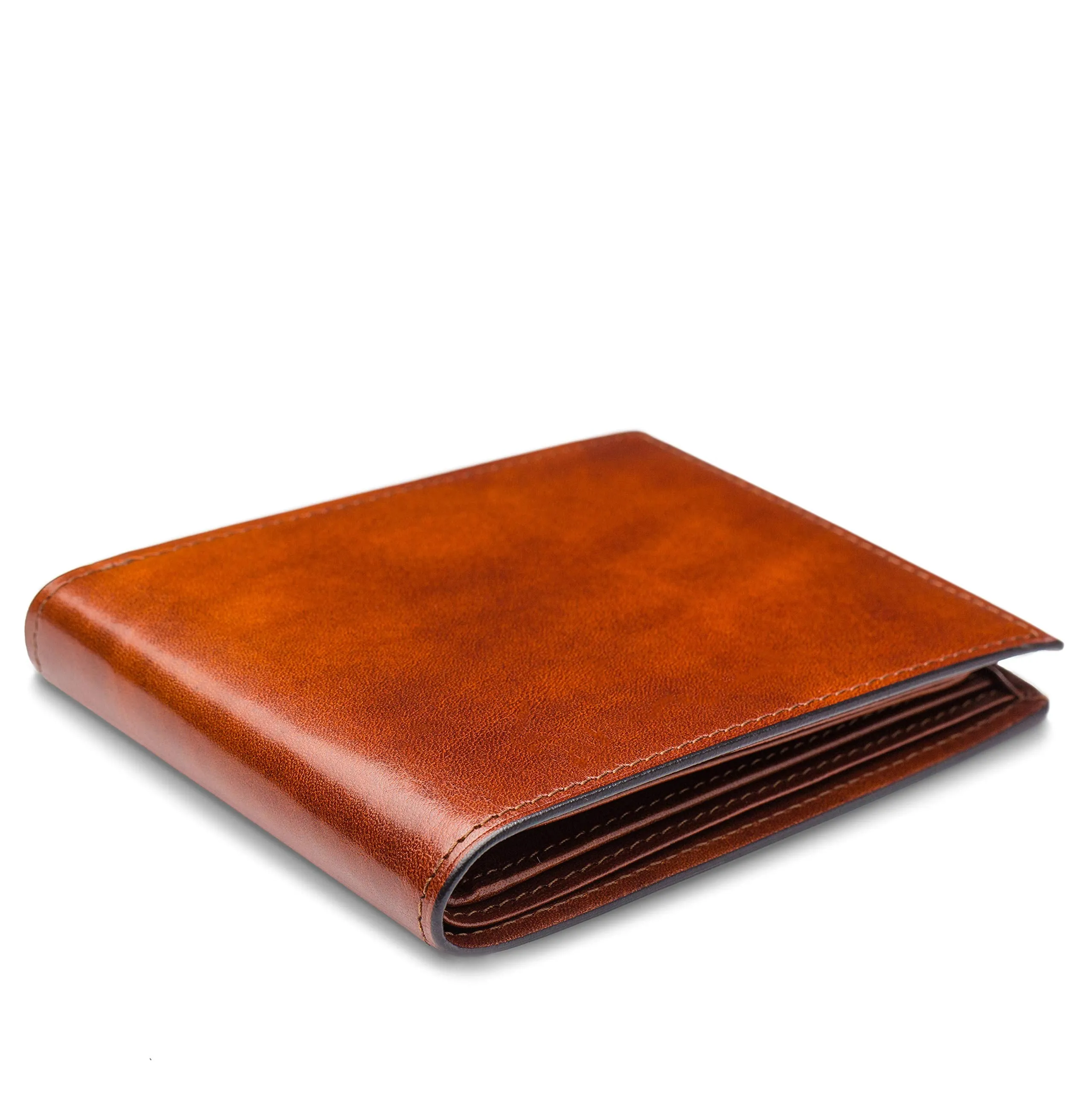 Bosca Old Leather Continental I.D. Wallet Bags Bosca