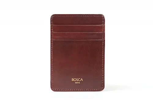 Bosca Old Leather Deluxe Front Pocket Wallet Bags Bosca
