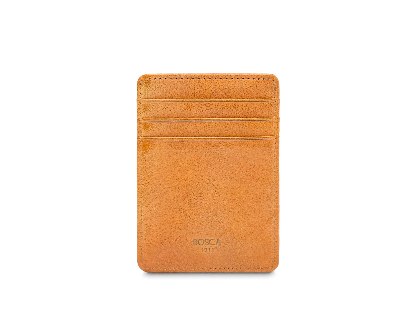 Bosca Old Leather Deluxe Front Pocket Wallet Bags Bosca