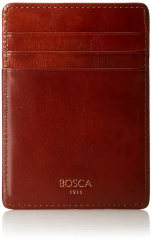 Bosca Old Leather Deluxe Front Pocket Wallet Bags Bosca
